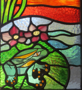 Leadlight glass fishes
